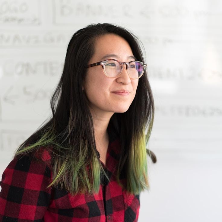 Mobile app development process showing collaborative team environment